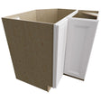 LSB36 - Base Corner - Lazy Susan Cabinet - 36 W X 34-1 2 H X 36 D - Onyx Frost