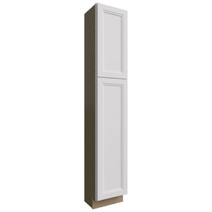 TP151284 - Tall - Pantry Cabinet - 15 W X 84 H X 12 D - Onyx Frost