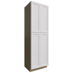 TP302496 - Tall - Pantry Cabinet - 30 W X 96 H X 24 D - Onyx Frost