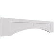 VARP54 - Wall - Arched Recessed Valance - 54 W X 12 H X 3 4 T - Onyx Frost