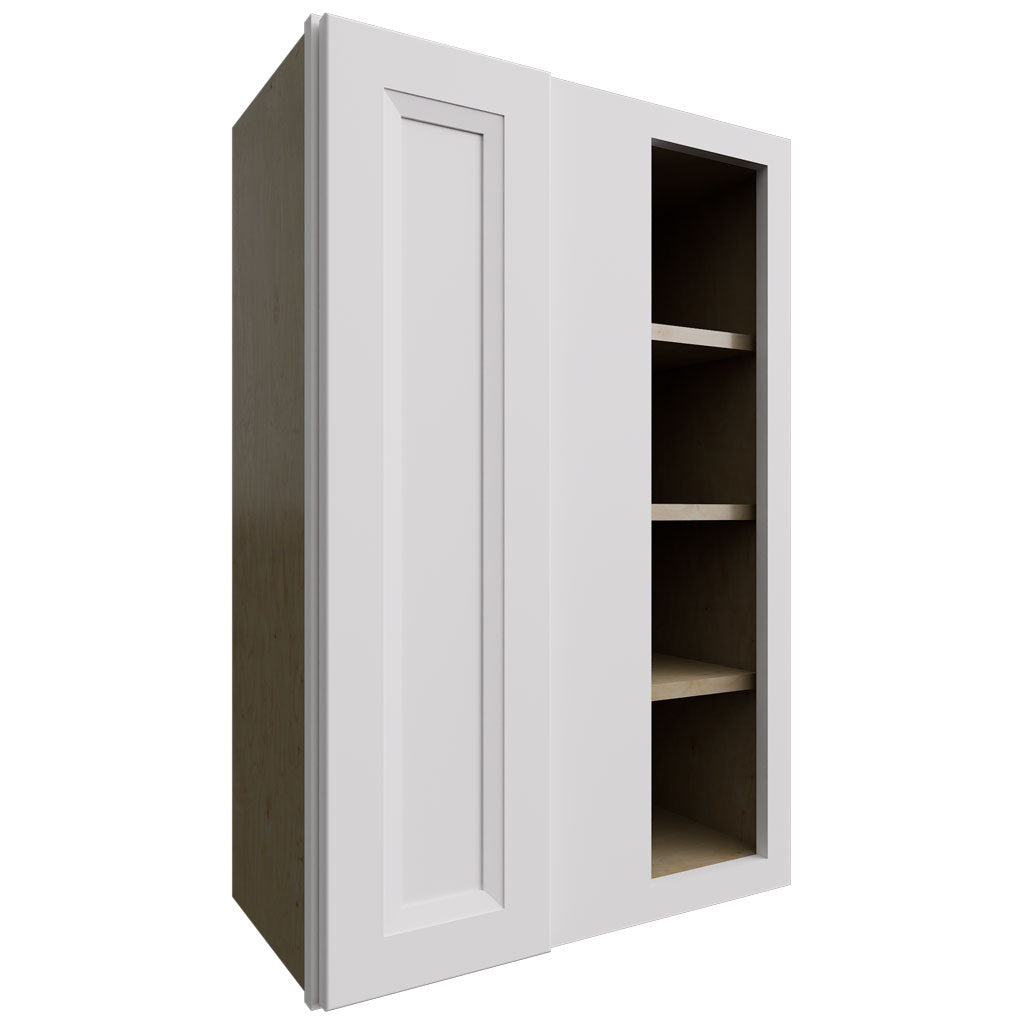 WBC2436 - Wall Corner - Blind Cabinet - 24 W X 36 H X 12 D - Onyx Frost