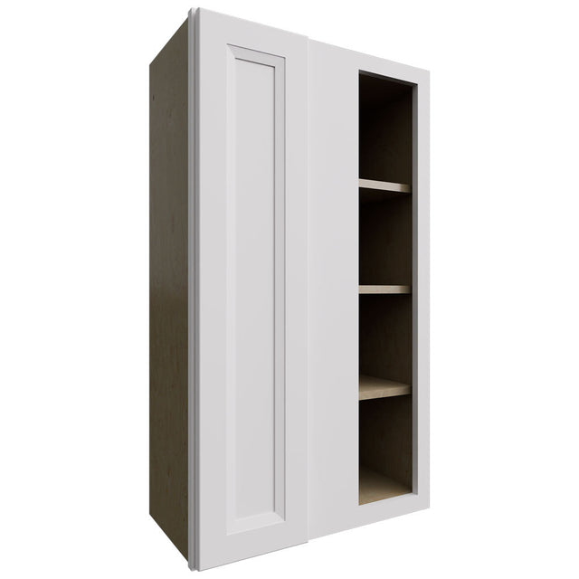 WBC2442 - Wall Corner - Blind Cabinet - 24 W X 42 H X 12 D - Onyx Frost