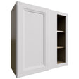 WBC3030 - Wall Corner - Blind Cabinet - 30 W X 30 H X 12 D - Onyx Frost