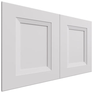 WP-W1524D - Wainscot Panel - 23-1 2 W X 14-1 2 H X 3 4 T - Onyx Frost