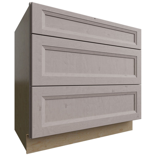 DB36 - Base - 3 Drawers Cabinet - 36 W X 34-1 2 H X 24 D - Onyx Horizon