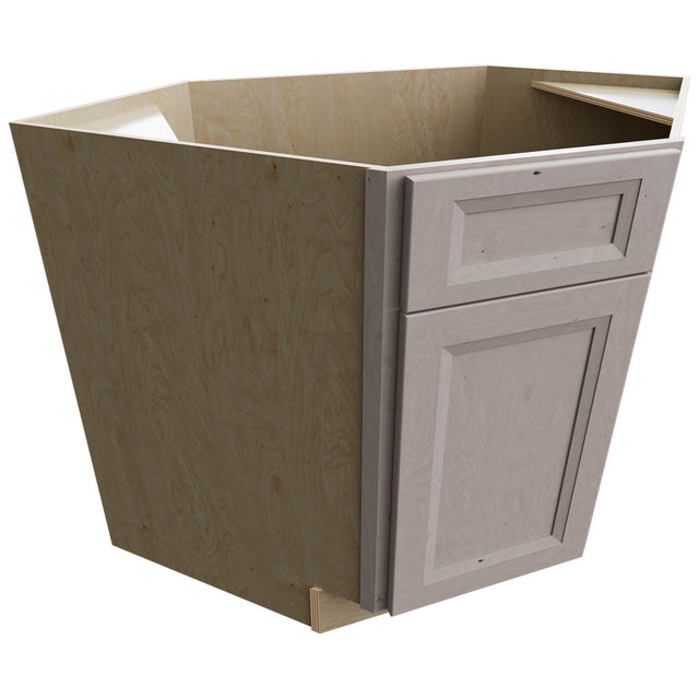 DSB36 - Base Corner - Diagonal Sink Cabinet - 36 W X 34-1 2 H X 36 D - Onyx Horizon