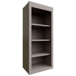 WOS1842 - Wall - Open Shelf - 18 W X 42 H X 12 D - Onyx Horizon