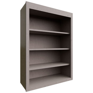 WOS3042 - Wall - Open Shelf - 30 W X 42 H X 12 D - Onyx Horizon