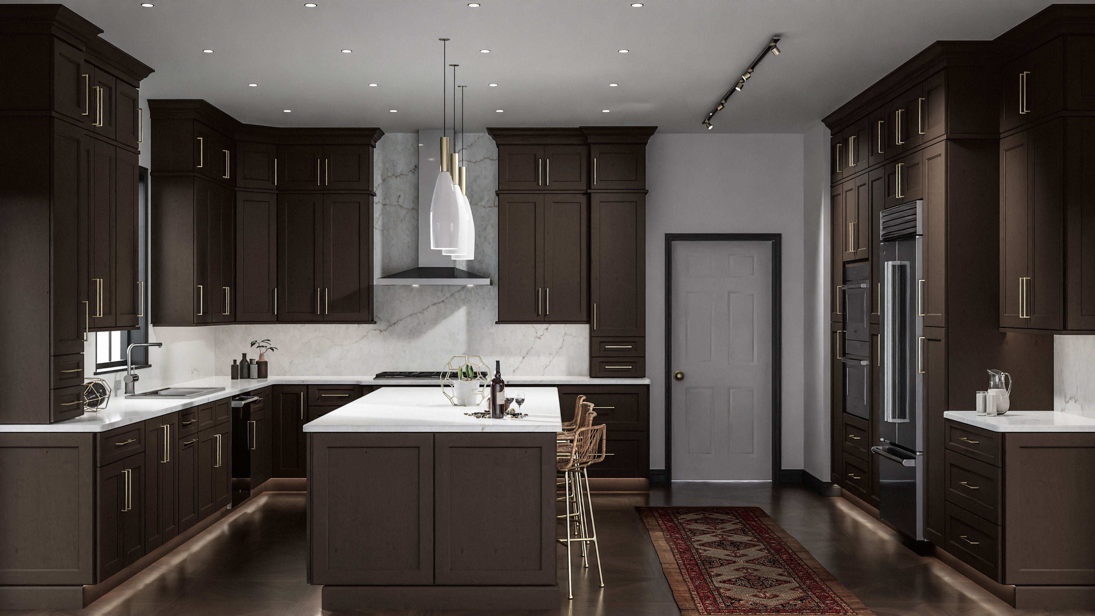 Fabuwood | Fusion Kona - 10' X 10' Kitchen Cabinet | Birch
