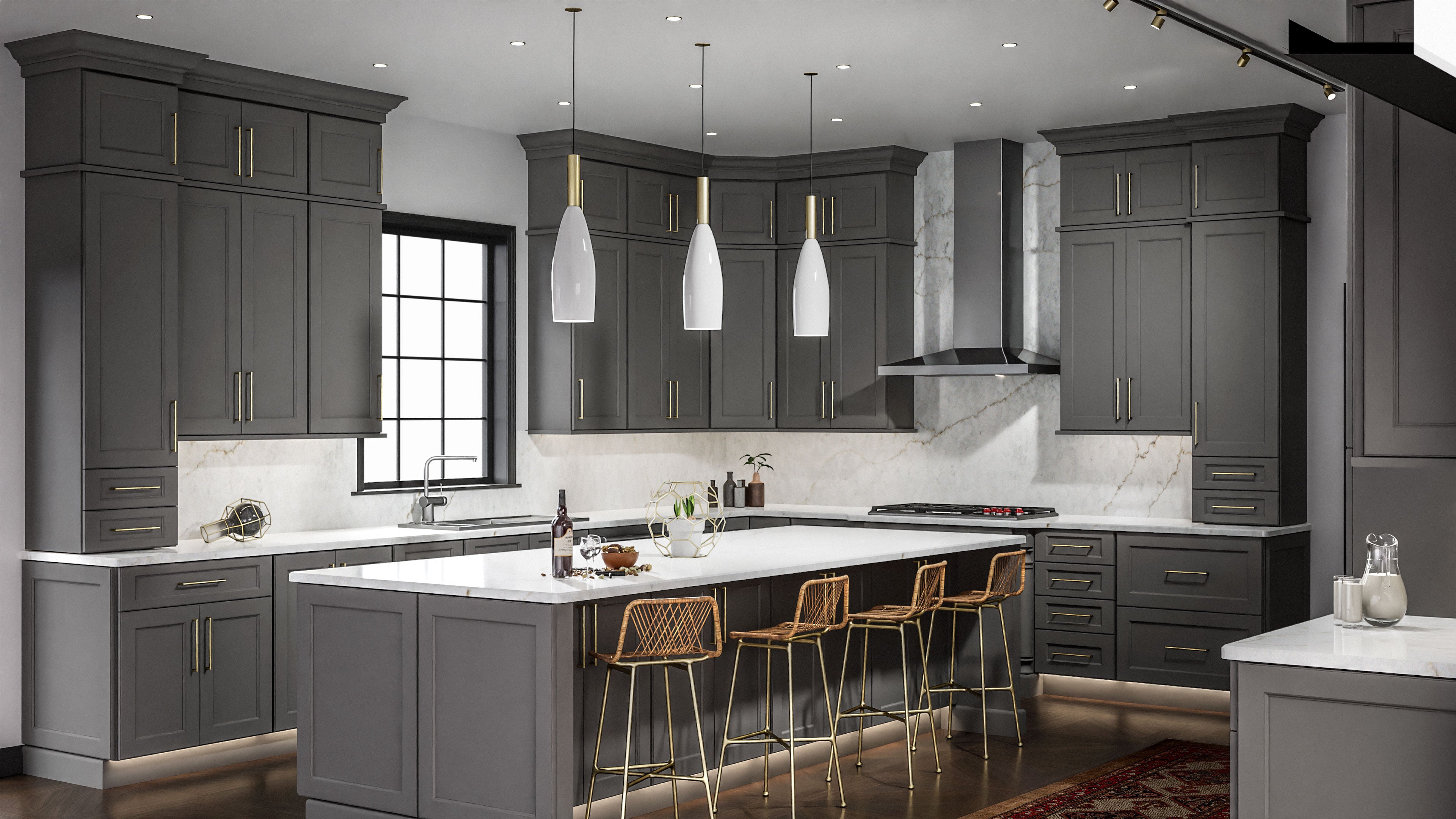 Fabuwood | Fusion Stone - 10' X 10' Kitchen Cabinet | Birch