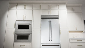 Galaxy Dove ( Birch | Plain Cut [ Full Overlay • Satin • Painted ] - 10' X 10' Kitchen Cabinet ) | Assembled In USA