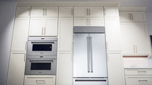 Galaxy Linen ( Birch | Plain Cut [ Full Overlay • Satin • Painted ] - 10' X 10' Kitchen Cabinet ) | Assembled In USA