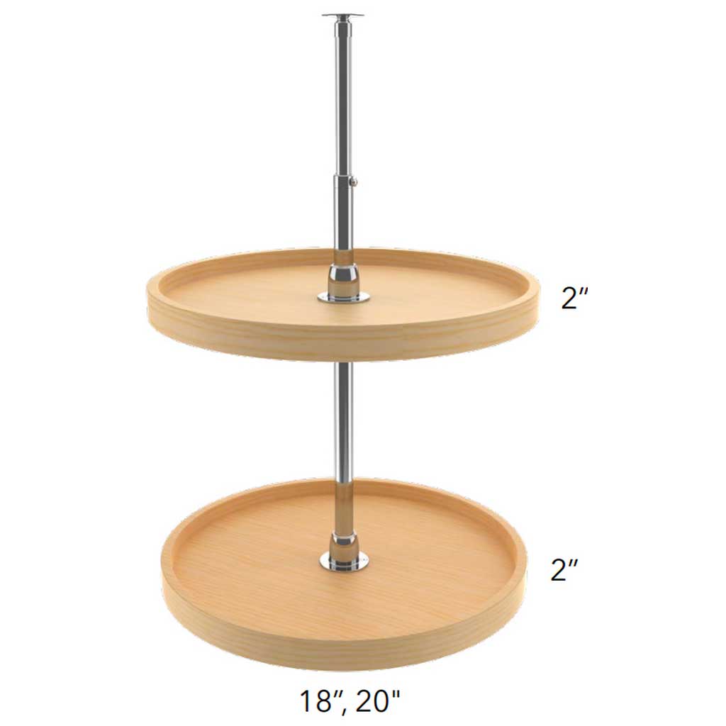 LSW24 30 ( Organizer | Wall Corner Solution - Wood Lazy Susan For Wdc2430 )