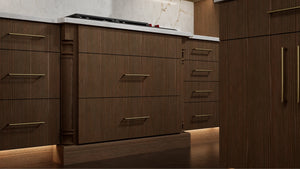 Luxe Canyon Oak ( White Oak | Rift Cut [ Full Overlay • Satin • Stained ] - 10' X 10' Kitchen Cabinet ) | Assembled In USA