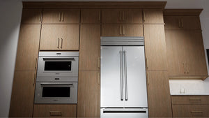 Luxe Canyon Oak ( White Oak | Rift Cut [ Full Overlay • Satin • Stained ] - 10' X 10' Kitchen Cabinet ) | Assembled In USA
