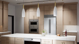 Luxe Desert Oak ( White Oak | Rift Cut [ Full Overlay • Satin • Stained ] - 10' X 10' Kitchen Cabinet ) | Assembled In USA