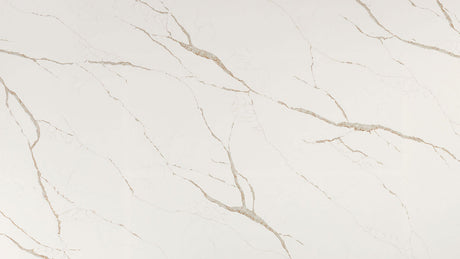 Calacatta Laza Oro ( Quartz | Polished - Per Sq.Ft ) | Made in India