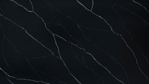 Marquina Midnight ( Quartz | Polished - Per Sq.Ft ) | Made in India