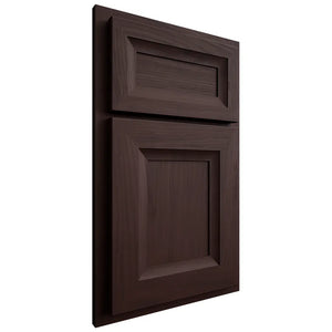 Shiloh Cabinetry Beaded Inset Asherville Alder Plain Cut Bistre Door