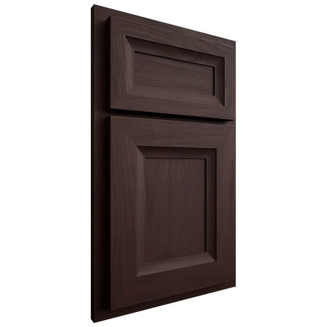 Shiloh Cabinetry Beaded Inset Asherville Alder Plain Cut Bistre Door