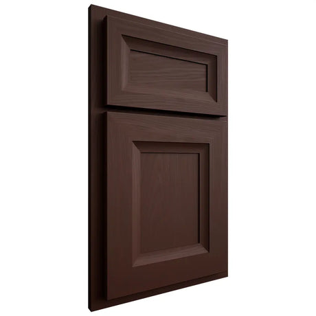 Shiloh Cabinetry Beaded Inset Asherville Alder Plain Cut Umber Door