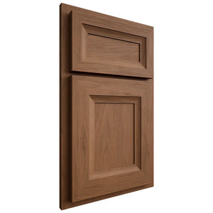 Shiloh Cabinetry Beaded Inset Asherville Alder Plain Cut Walnut Door