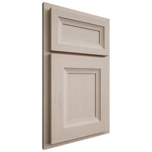 Shiloh Cabinetry Beaded Inset Asherville Alder Plain Cut White Sands Door