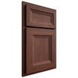 Shiloh Cabinetry Beaded Inset Asherville Cherry Plain Cut Bourbon Door