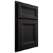 Shiloh Cabinetry Beaded Inset Asherville Cherry Plain Cut Espresso Door