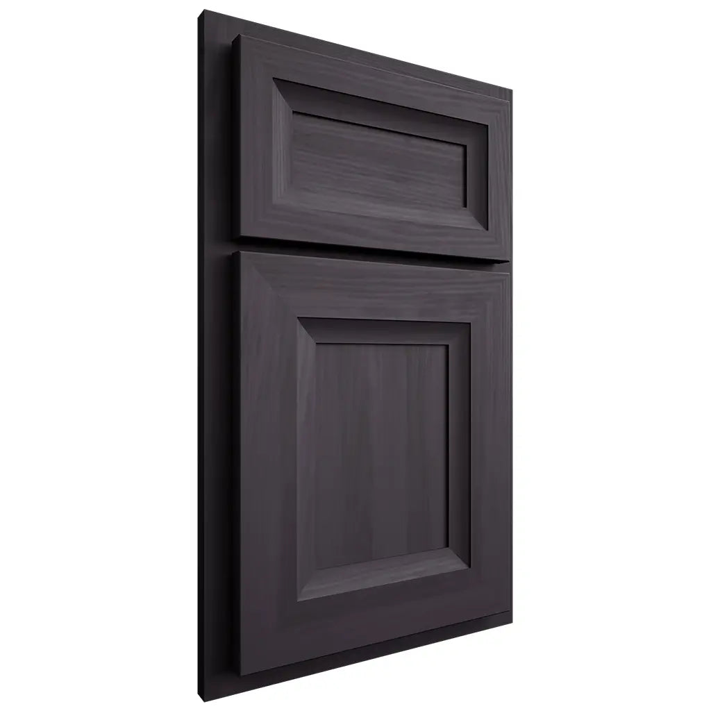 Shiloh Cabinetry Beaded Inset Asherville Hickory Plain Cut Harbor Door