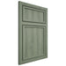 Shiloh Cabinetry Beaded Inset Asherville Hickory Plain Cut Moss Door