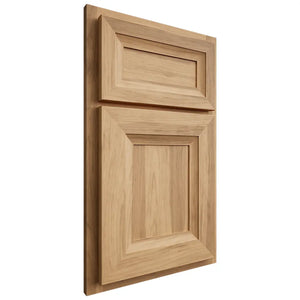 Shiloh Cabinetry Beaded Inset Asherville Hickory Plain Cut Natural Door