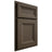 Shiloh Cabinetry Beaded Inset Asherville Maple Plain Cut Perfect Brown Door