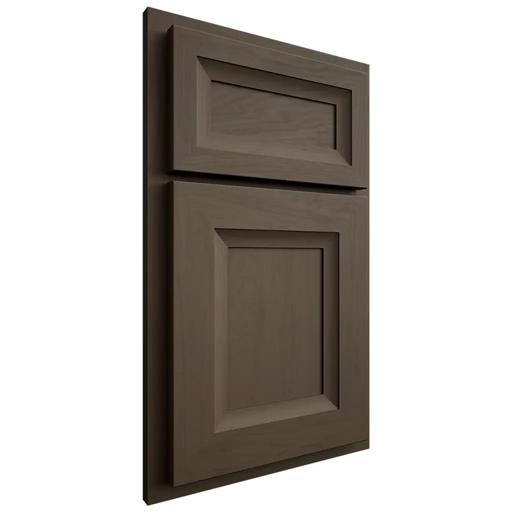 Shiloh Cabinetry Beaded Inset Asherville Maple Plain Cut Perfect Brown Door