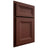 Shiloh Cabinetry Beaded Inset Asherville Maple Plain Cut Sable Door