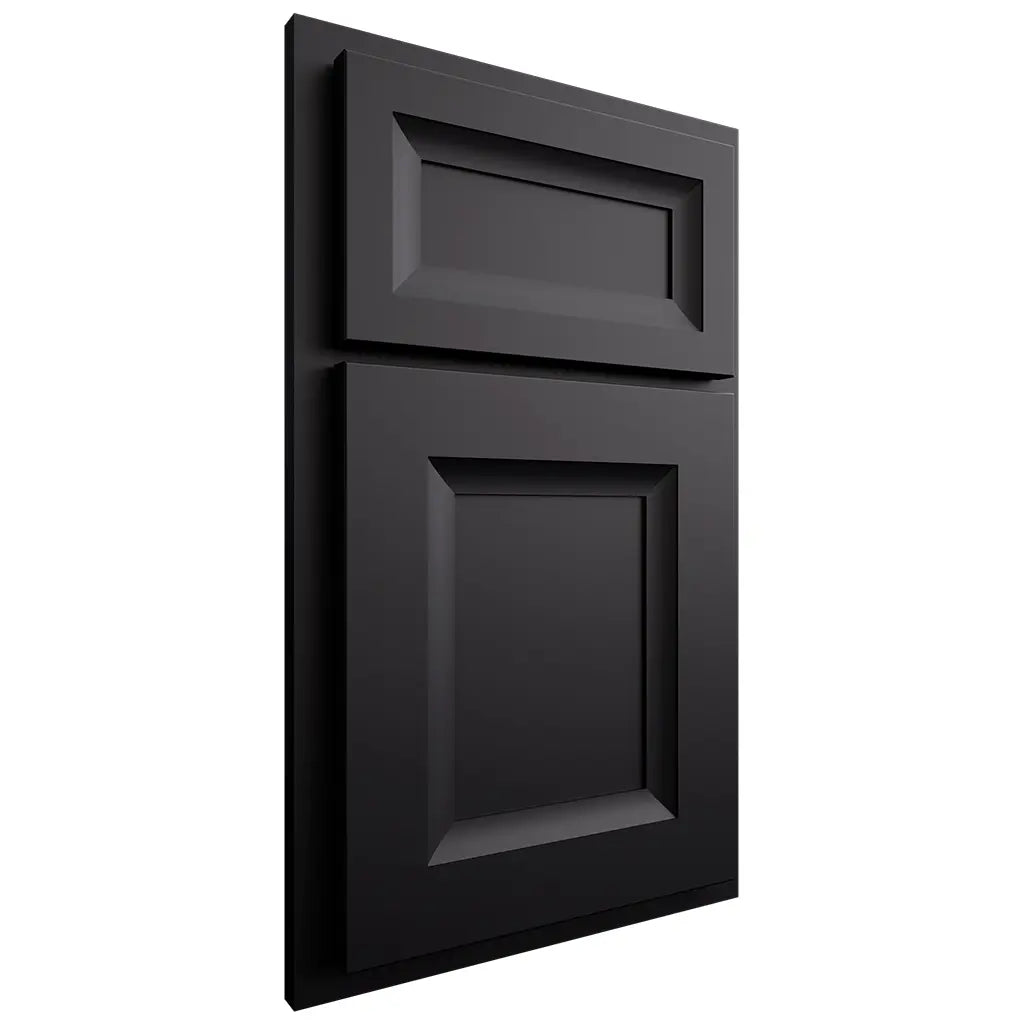 Shiloh Cabinetry Beaded Inset Asherville Paintable Black Door