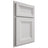 Shiloh Cabinetry Beaded Inset Asherville Paintable Repose Gray Door