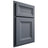 Shiloh Cabinetry Beaded Inset Asherville Paintable Slate Tile Door