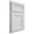 Shiloh Cabinetry Beaded Inset Asherville Paintable Soft White Door