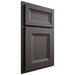 Shiloh Cabinetry Beaded Inset Asherville Paintable Urbane Bronze Door