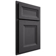 Shiloh Cabinetry Beaded Inset Asherville Poplar Plain Cut Cadet Door