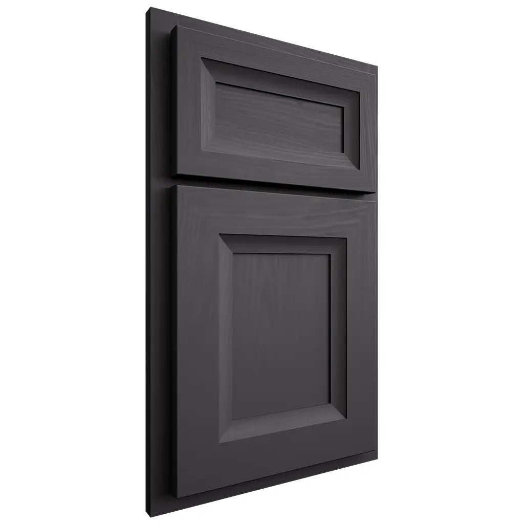 Shiloh Cabinetry Beaded Inset Asherville Poplar Plain Cut Cadet Door