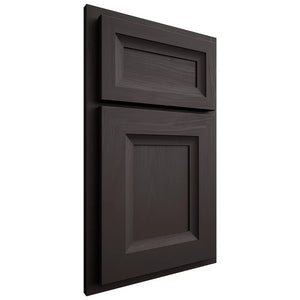 Shiloh Cabinetry Beaded Inset Asherville Poplar Plain Cut Carbon Door