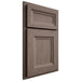 Shiloh Cabinetry Beaded Inset Asherville Poplar Plain Cut River Rock Door