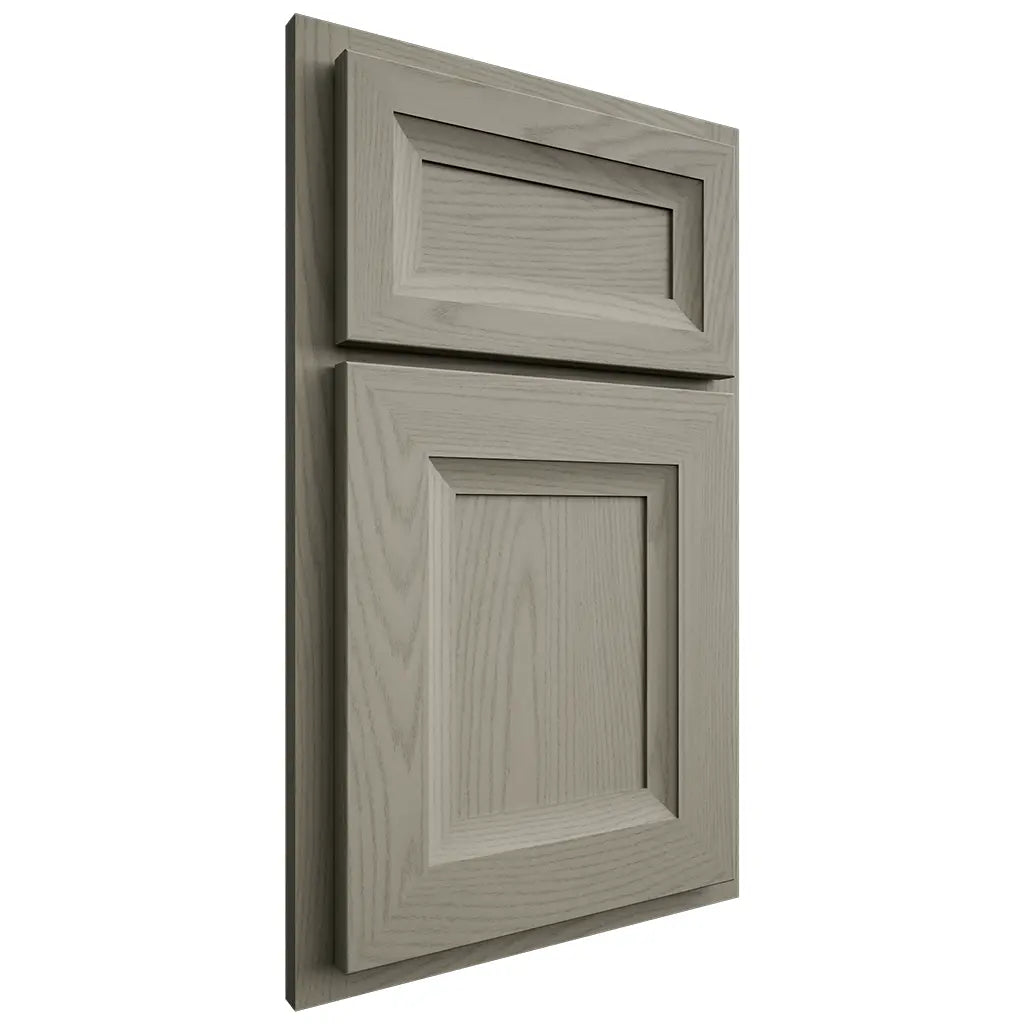 Shiloh Cabinetry Beaded Inset Asherville Red Oak Plain Cut Thyme Door