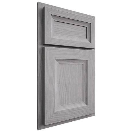 Shiloh Cabinetry Beaded Inset Asherville White Oak Plain Cut Stratus Door