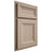 Shiloh Cabinetry Beaded Inset Asherville White Oak Plain Cut Straw Door