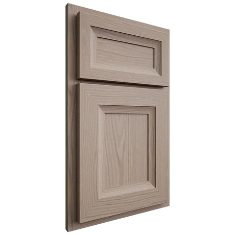 Shiloh Cabinetry Beaded Inset Asherville White Oak Plain Cut Whitewash Door