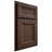 Shiloh Cabinetry Beaded Inset Asherville White Oak Quarter Sawn Braun Door