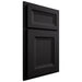 Shiloh Cabinetry Beaded Inset Asherville White Oak Quarter Sawn Espresso Door